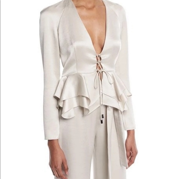Alexis peplum top - Picture 1 of 10